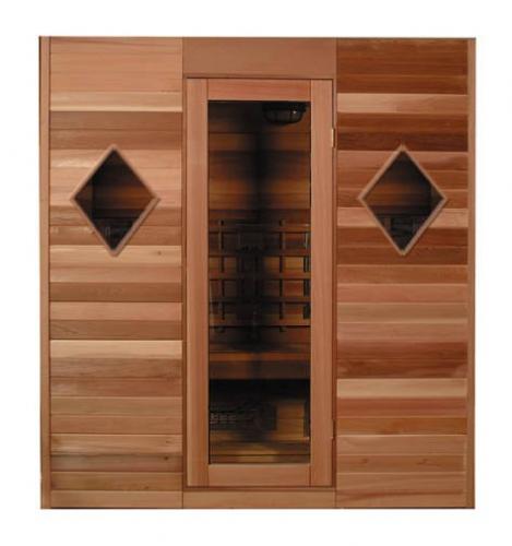 Dual Infrared Radiant Saunas