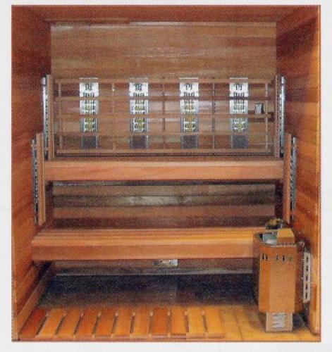 Dual Infrared Radiant Saunas